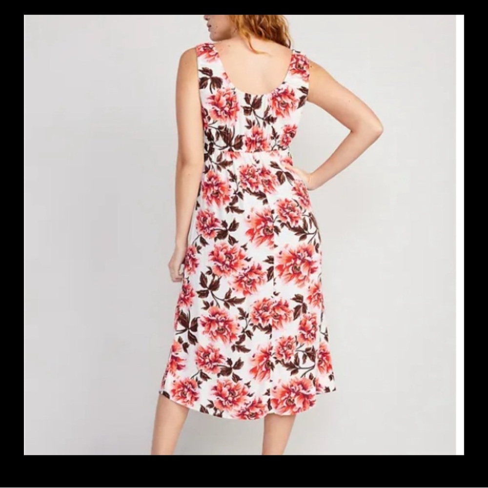Old Navy Floral Sheath Maxi Dress - Picture 2 of 9